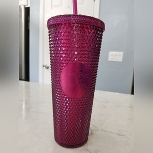 Starbuck's raspberry bling fall 2022 venti tumbler